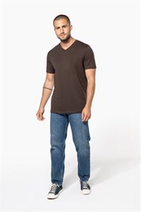 T-SHIRT UOMO MANICA CORTA SCOLLO A V